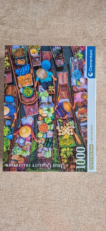 Thai floating market