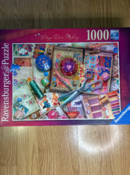 Vintage dress making